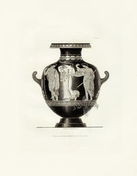 Henry Moses Print Etruscan Vases Pandora Earth Goddess - Panteek Antique Prints