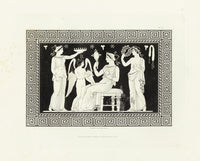 Henry Moses Print Etruscan Vases, Plaques 1820 Plaque, Aphrodite - Panteek Antique Prints