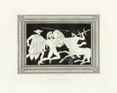 Henry Moses Print Etruscan Vases, Plaques 1820 Plaque, Centaur - Panteek Antique Prints