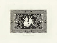 Henry Moses Print Etruscan Vases, Plaques 1820 Plaque, Garden - Panteek Antique Prints