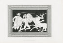 Henry Moses Print Etruscan Vases, Plaques 1820 Warriors - Panteek Antique Prints
