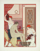 Hippocrates Art Deco Medical Prints 1932 Foot Bath - Panteek Antique Prints