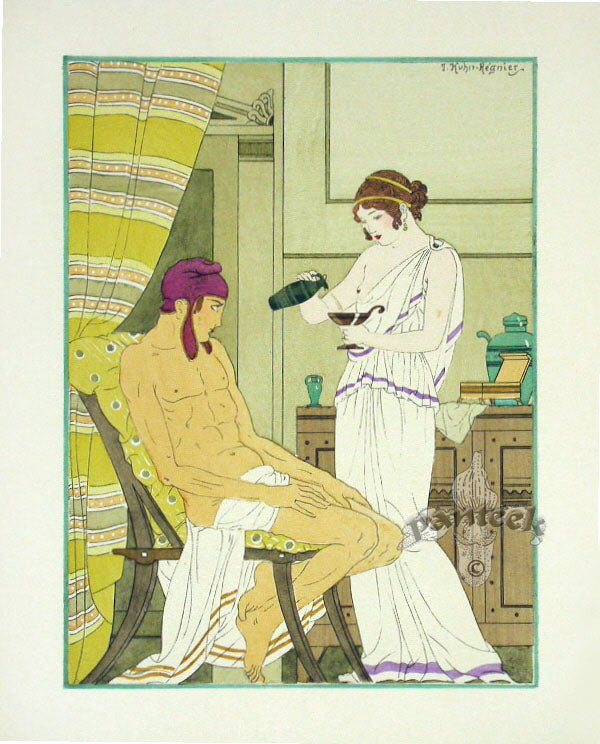Hippocrates Art Deco Medical Prints 1932 Ill Humour