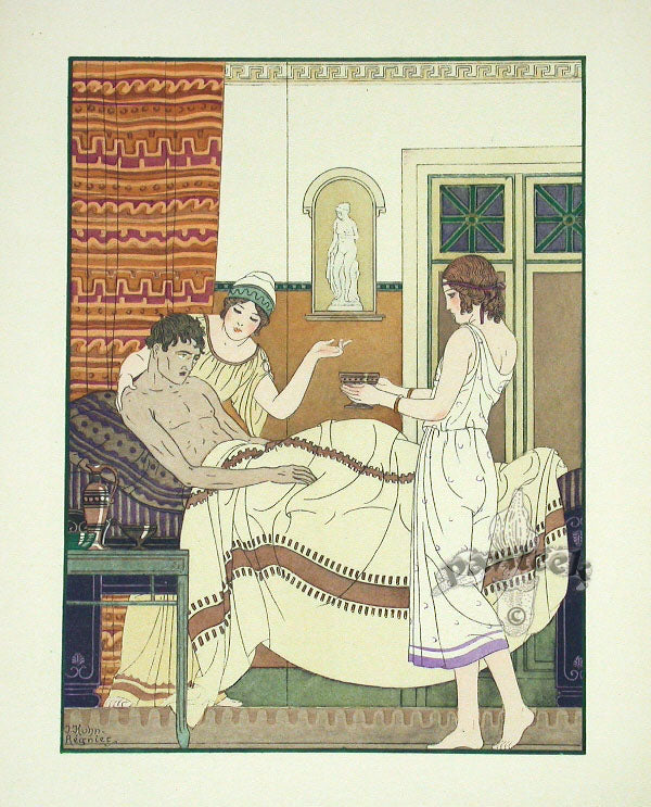 Hippocrates Art Deco Medical Prints 1932 Invalid's Broth