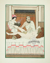 Hippocrates Art Deco Medical Prints 1932 Sponge Bath - Panteek Antique Prints