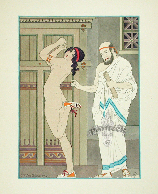 Hippocrates Art Deco Medical Prints 1932 Youthful Frolics