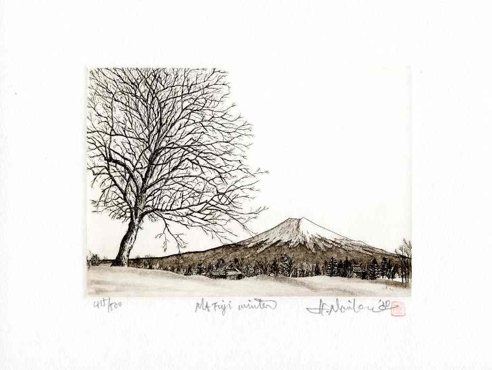 Hiroto Norikane Mount Fuji in Winter