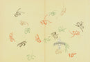 Kamisaka Sekka 1st Edition Black, Brown, Red, Green Butterflies - Panteek Antique Prints