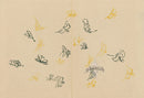 Kamisaka Sekka 1st Edition Grey, Yellow Butterflies - Panteek Antique Prints
