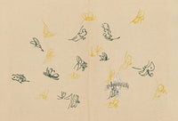 Kamisaka Sekka 1st Edition Grey, Yellow Butterflies - Panteek Antique Prints