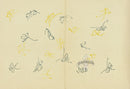 Kamisaka Sekka 1st Edition Yellow, Blue Butterflies - Panteek Antique Prints
