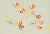 Kamisaka Sekka 1st Edition Yellow, Orange, Red Butterflies - Panteek Antique Prints