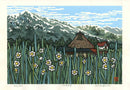 Katsuyuki Nishijima Early Spring at Hira - Panteek Antique Prints
