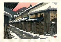 Katsuyuki Nishijima Karuma in Snow - Panteek Antique Prints