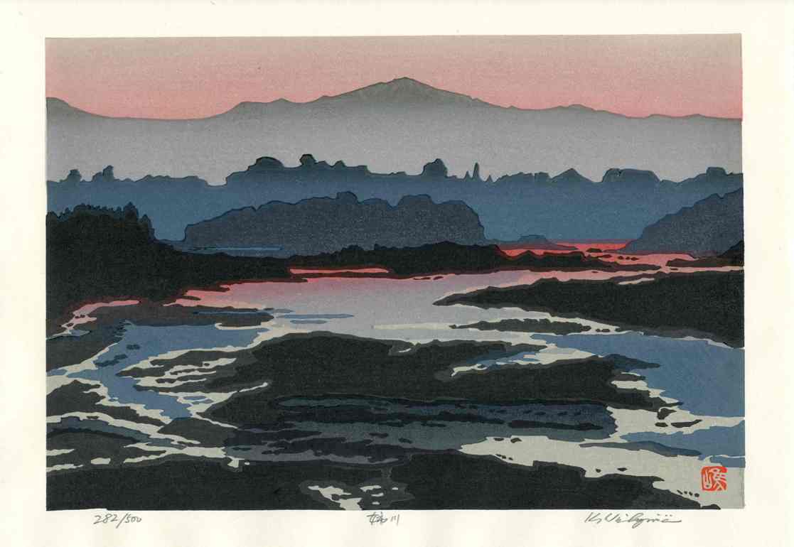 Katsuyuki Nishijima Lake in Evening