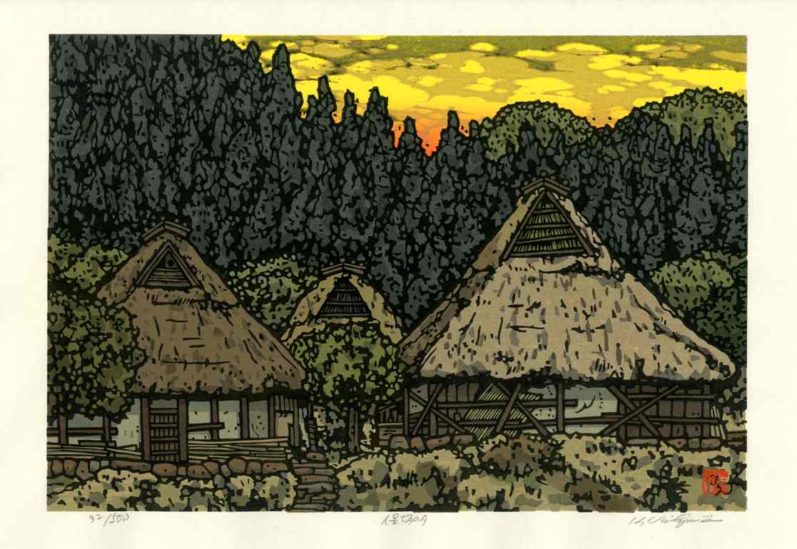 Katsuyuki Nishijima Sunset Sky at Hosaka