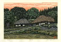 Katsuyuki Nishijima Tarahata Village - Panteek Antique Prints