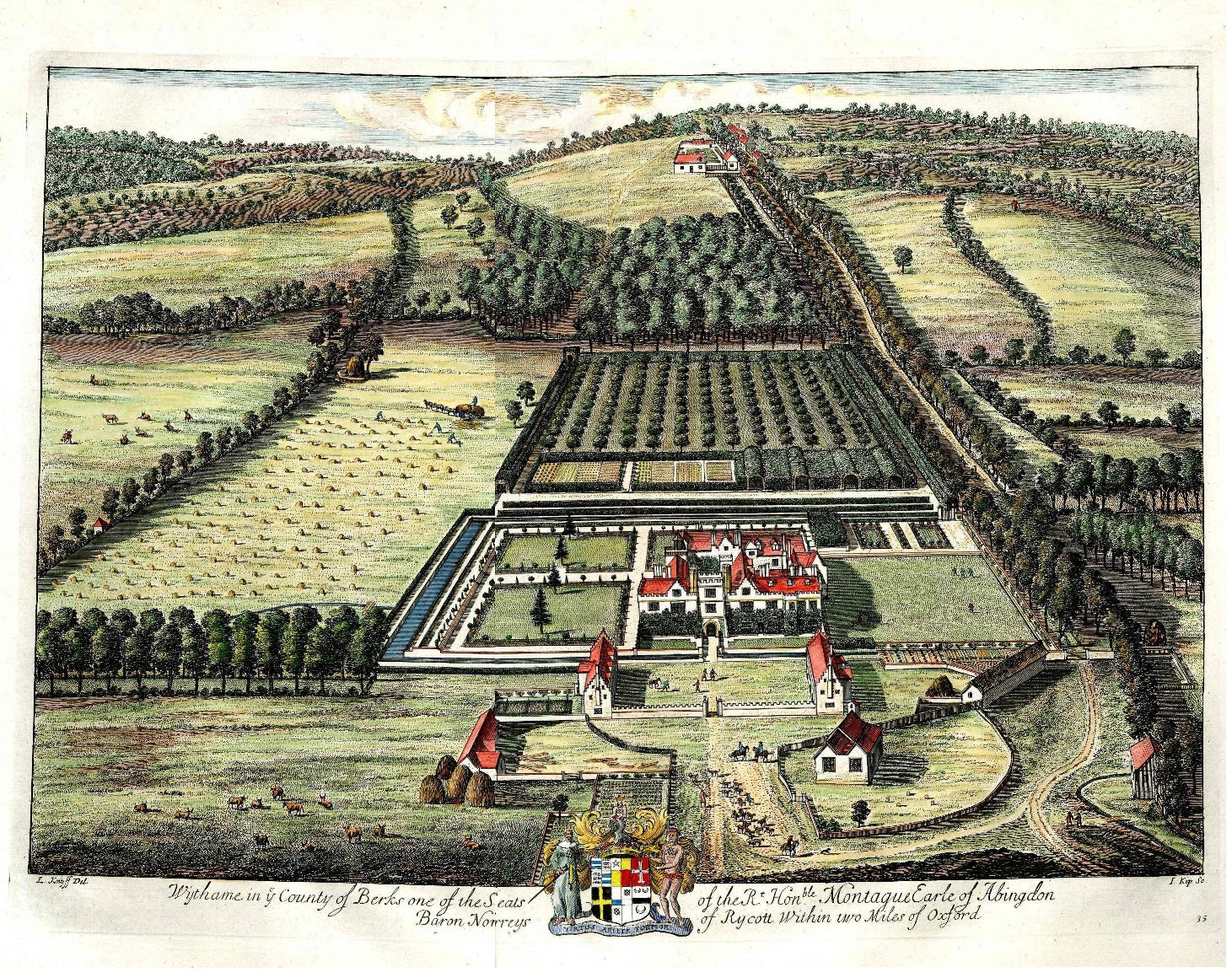 Kip Nouveau Theatre Grand Bretagne Wythame, Earl of Abingdon