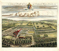 Kip State Gloucestershire Clower Wall, Seat of Francis Wyndham Esq - Panteek Antique Prints
