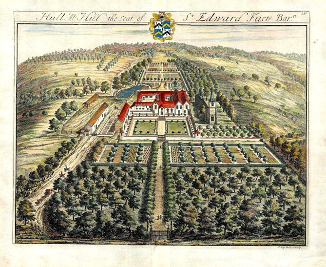 Kip State Gloucestershire Hull Hill, Seat of Sir Edward Fust Bar