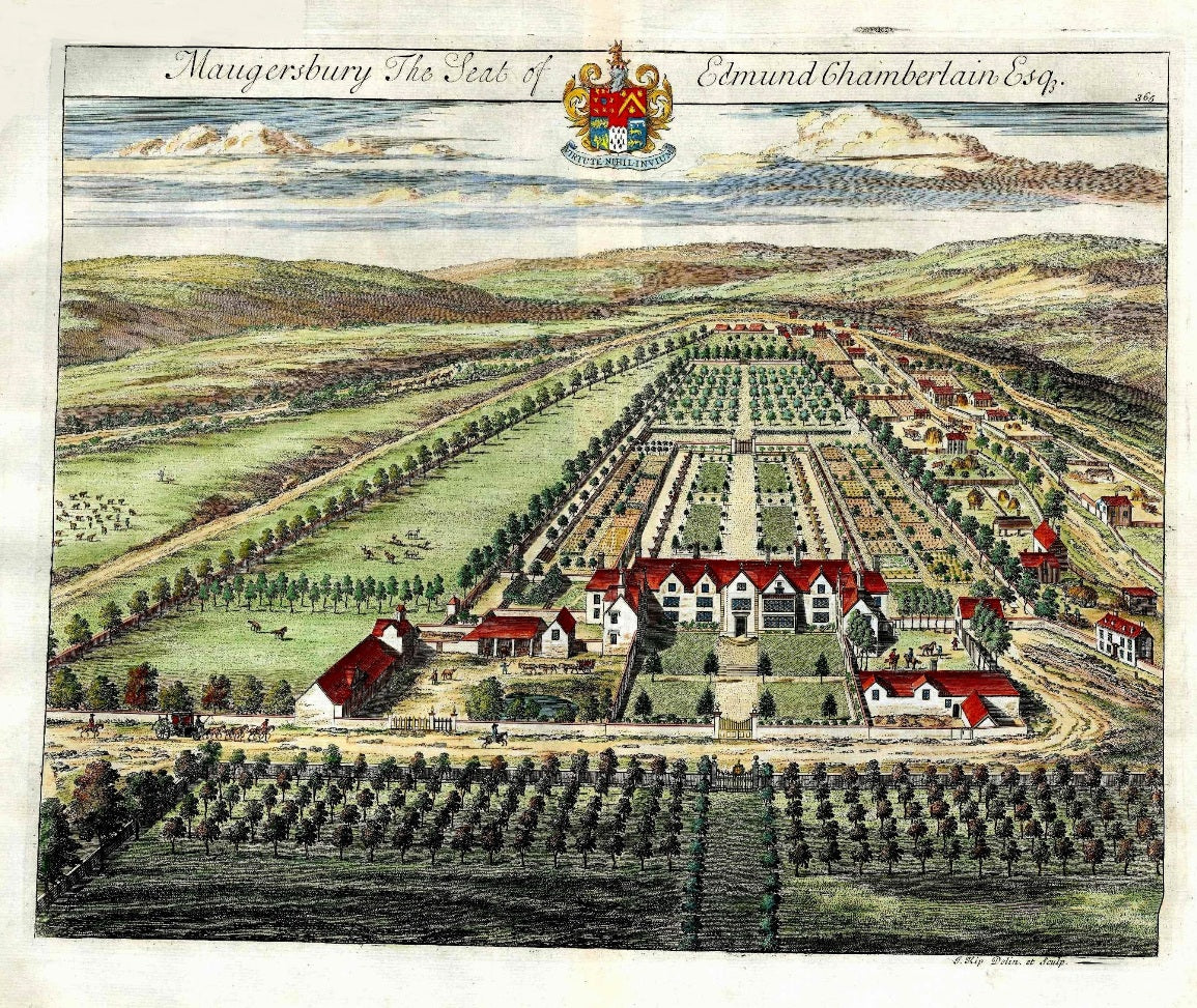 Kip State Gloucestershire Maugersbury, Seat of Edmond Chamberlain Esq