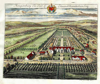 Kip State Gloucestershire Maugersbury, Seat of Edmond Chamberlain Esq - Panteek Antique Prints