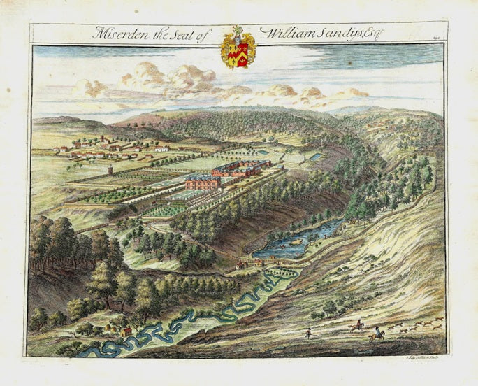 Kip State Gloucestershire Miserden, Seat of William Sandys Esq