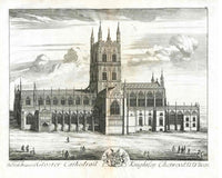 Kip State Gloucestershire North Prospect of Gloster Cathedral - Panteek Antique Prints