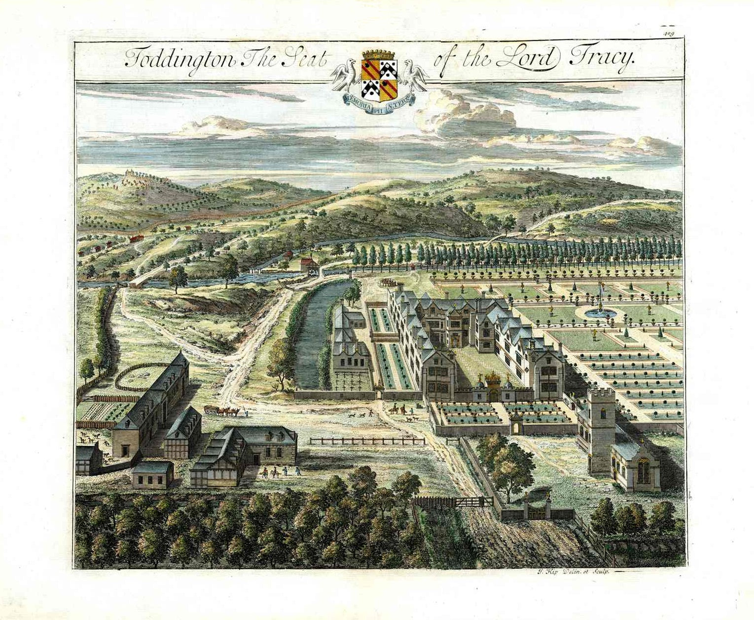 Kip State Gloucestershire Toddington, Seat of the Lord Tracy