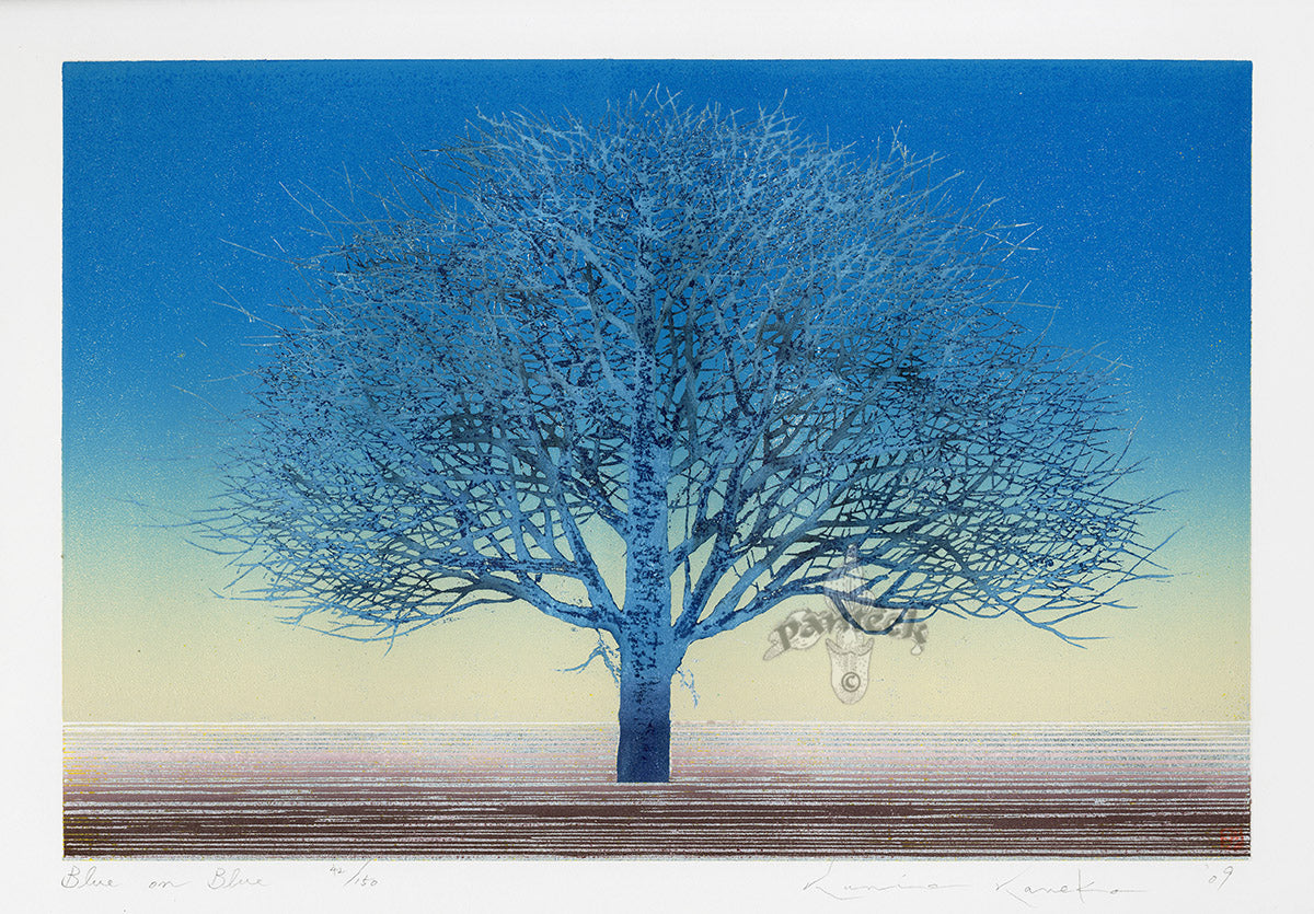 Kunio Kaneko Blue on Blue 2009 Tree 2009