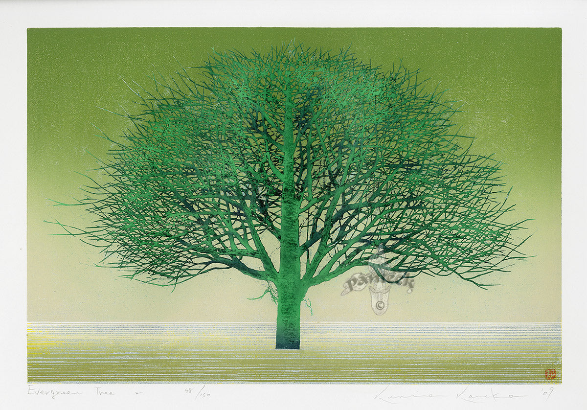 Kunio Kaneko Evergreen Tree 2009