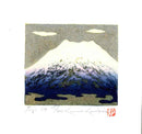 Kunio Kaneko Fuji 110 White Blue Grey Sky - Panteek Antique Prints