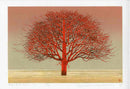 Kunio Kaneko Red Red Tree 2009 - Panteek Antique Prints