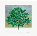 Kunio Kaneko Tree Scene 127 - Panteek Antique Prints