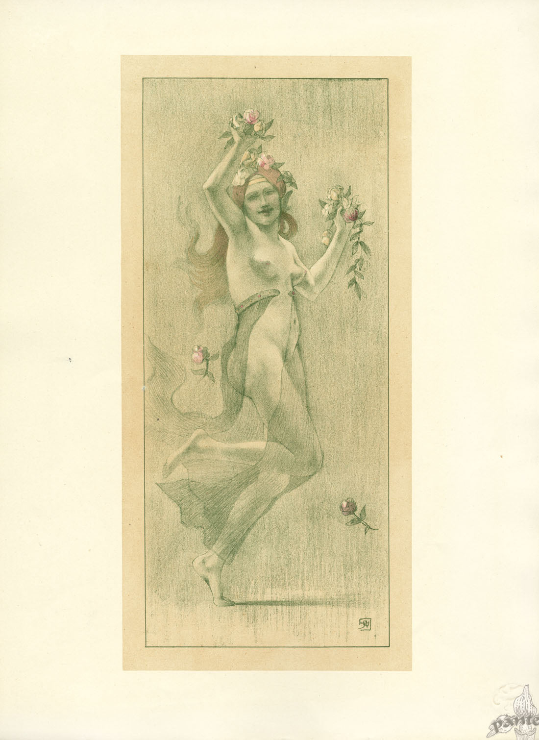 L'Estampe Moderne Orginal Lithographs Dance by Rassenfosse