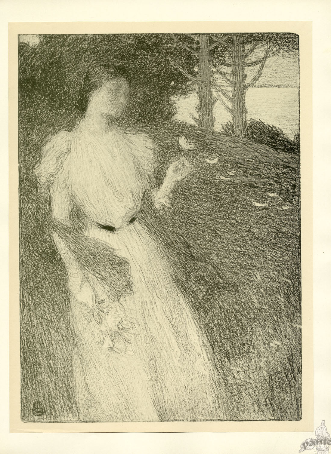 L'Estampe Moderne Orginal Lithographs October by Laurent