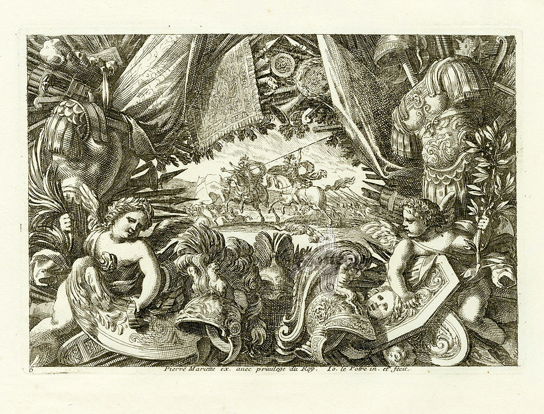 Le Pautre Architecture, Statues, Fountains, Armour & Cherubs