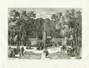 Le Pautre Architecture, Statues, Fountains, Diana Fountain - Panteek Antique Prints