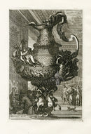 Le Pautre Architecture, Statues, Fountains, Dragon & Sea People - Panteek Antique Prints