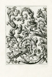 Le Pautre Architecture, Statues, Fountains, Floral Design - Panteek Antique Prints