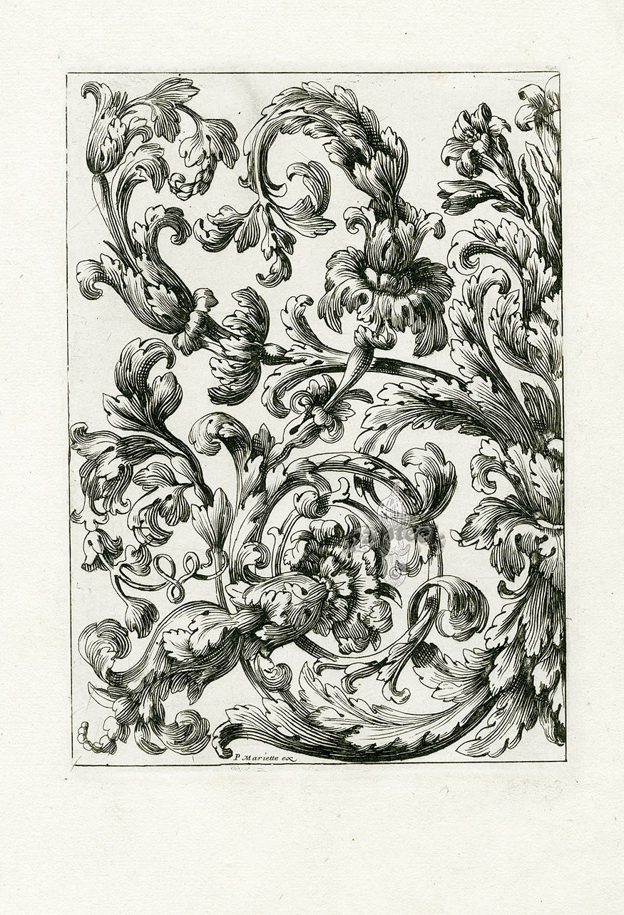 Le Pautre Architecture, Statues, Fountains, Floral Design