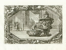 Le Pautre Architecture, Statues, Fountains, Floral Urn Fountain - Panteek Antique Prints