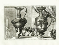 Le Pautre Architecture, Statues, Fountains, Floral Vases - Panteek Antique Prints