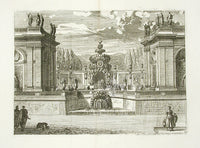 Le Pautre Architecture, Statues, Fountains, Grotto - Panteek Antique Prints