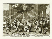 Le Pautre Architecture, Statues, Fountains, Lightening Strikes - Panteek Antique Prints