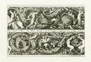Le Pautre Architecture, Statues, Fountains, Lions Friezes - Panteek Antique Prints