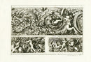 Le Pautre Architecture, Statues, Fountains, Merfolk Friezes - Panteek Antique Prints