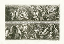 Le Pautre Architecture, Statues, Fountains, Neptune Friezes - Panteek Antique Prints
