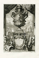 Le Pautre Architecture, Statues, Fountains, Nymph Urn - Panteek Antique Prints