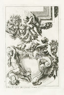 Le Pautre Architecture, Statues, Fountains, Sphinx - Panteek Antique Prints